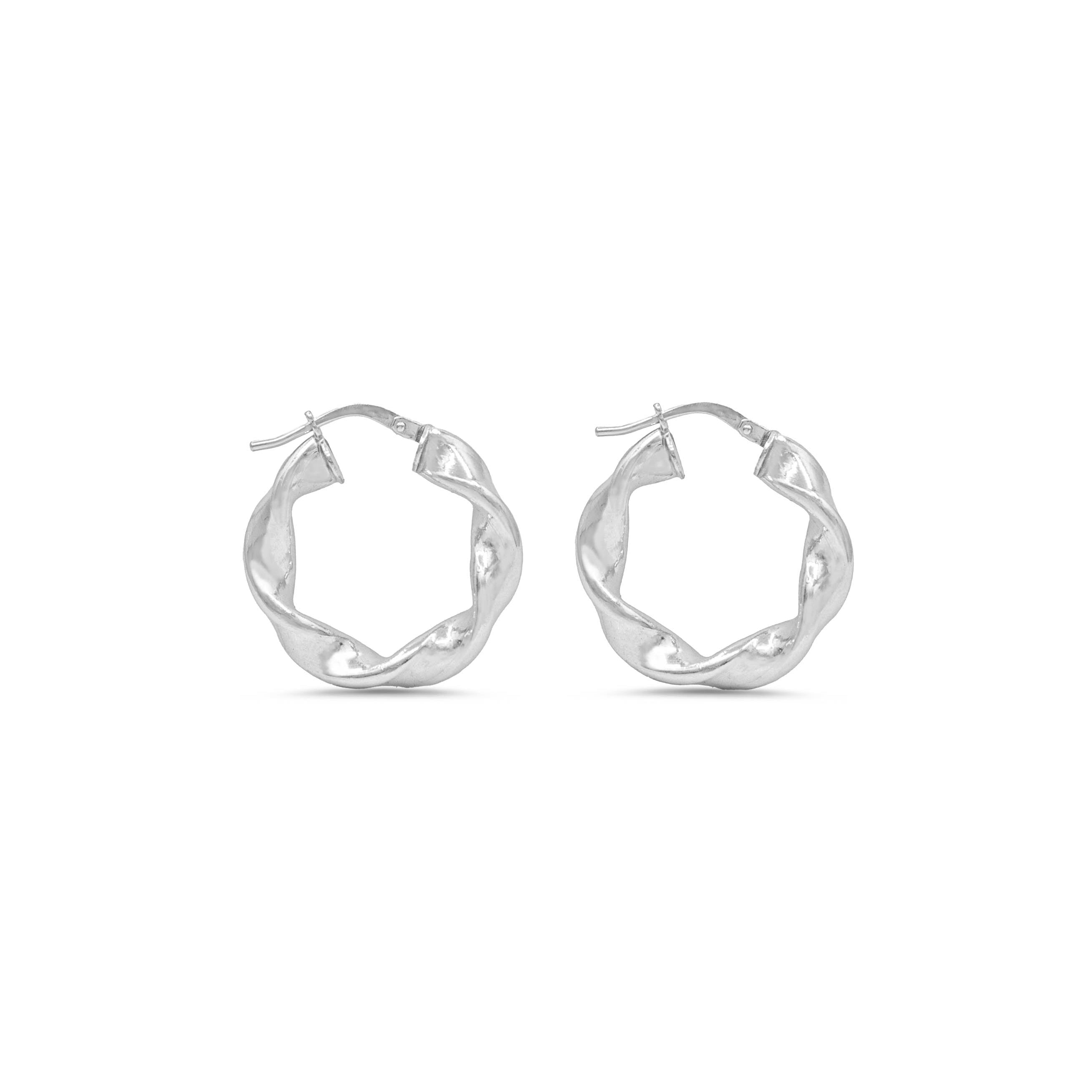 Argentra Hoop Earrings
