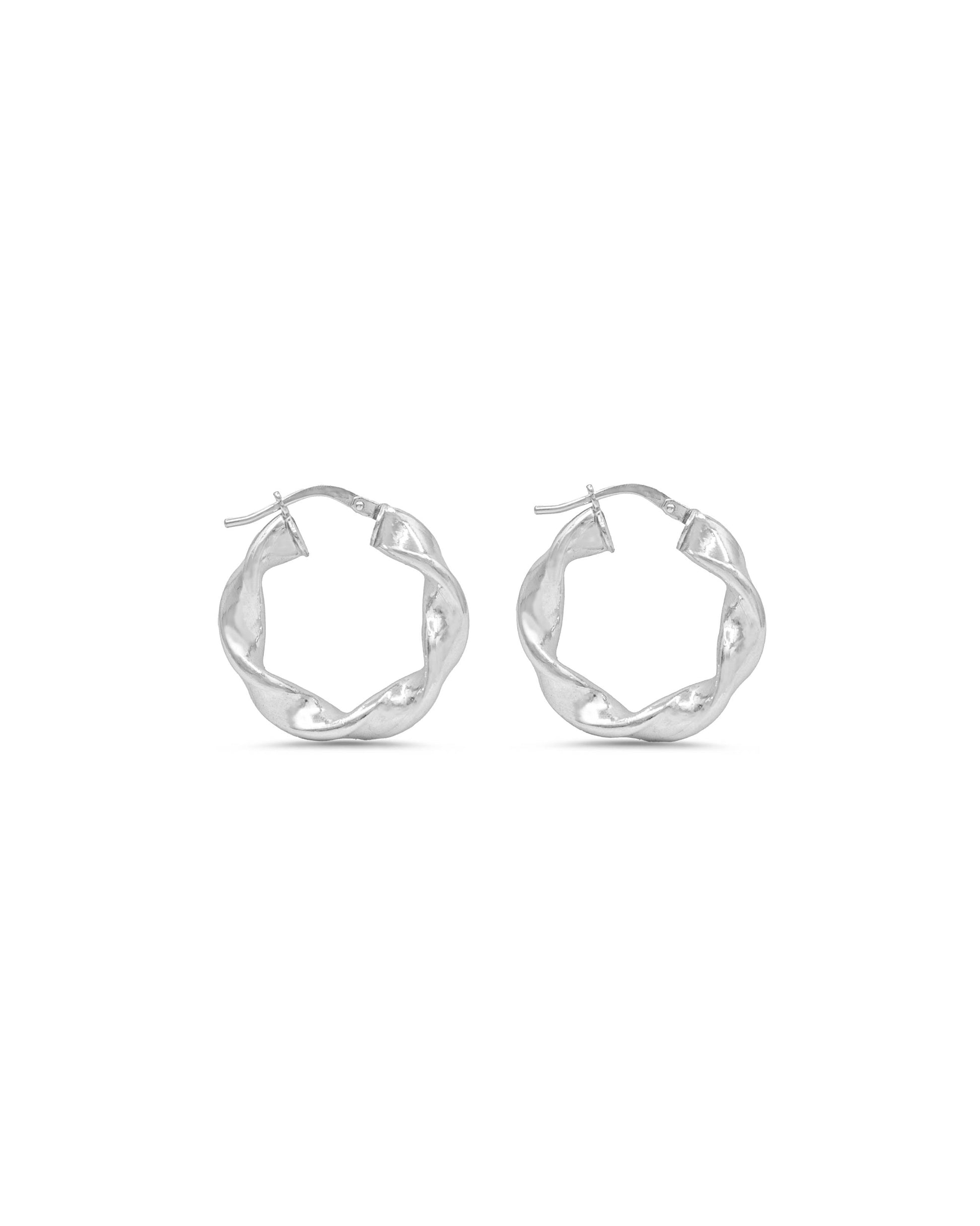 Argentra Hoop Earrings