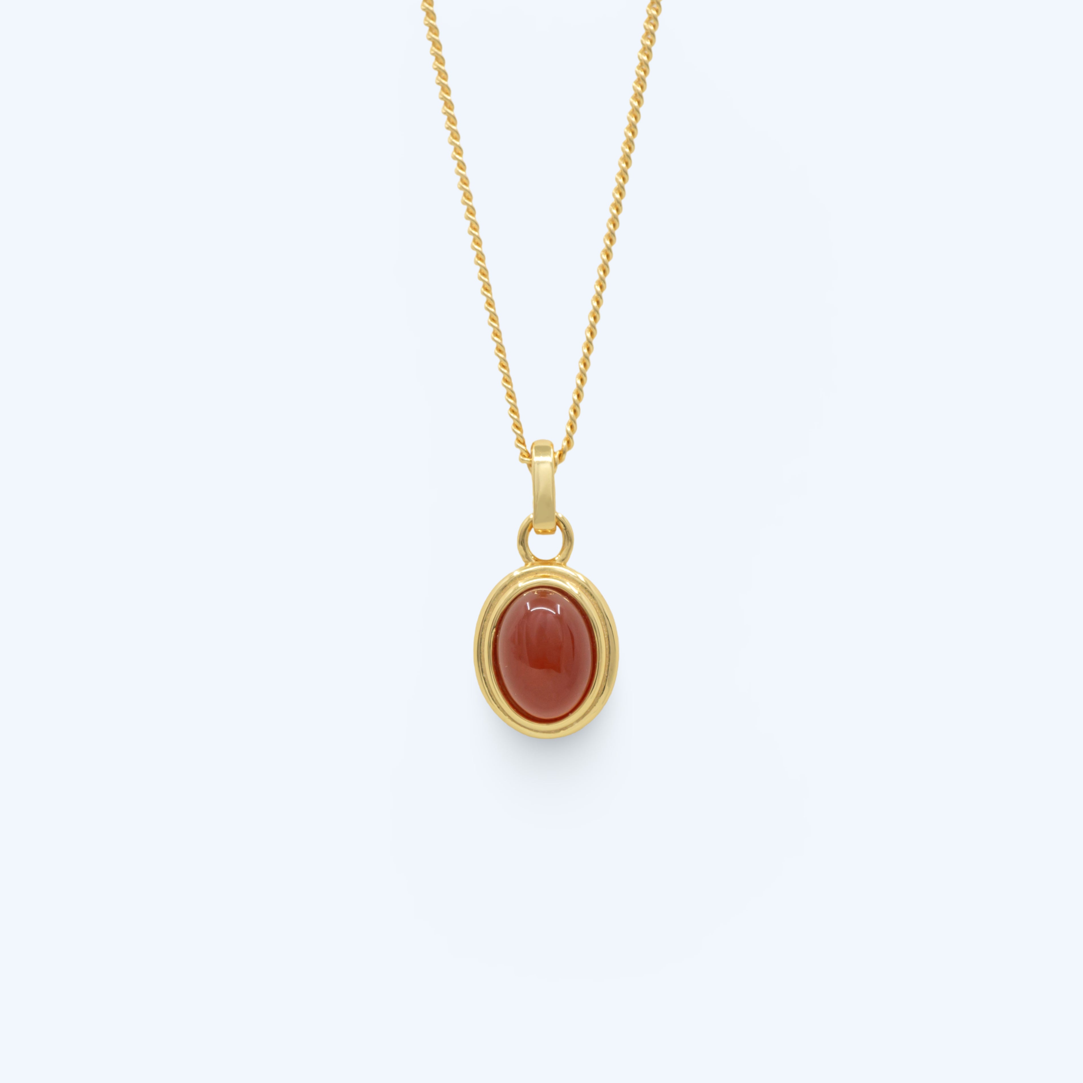 Ruby Pearl Srebrni Lančić