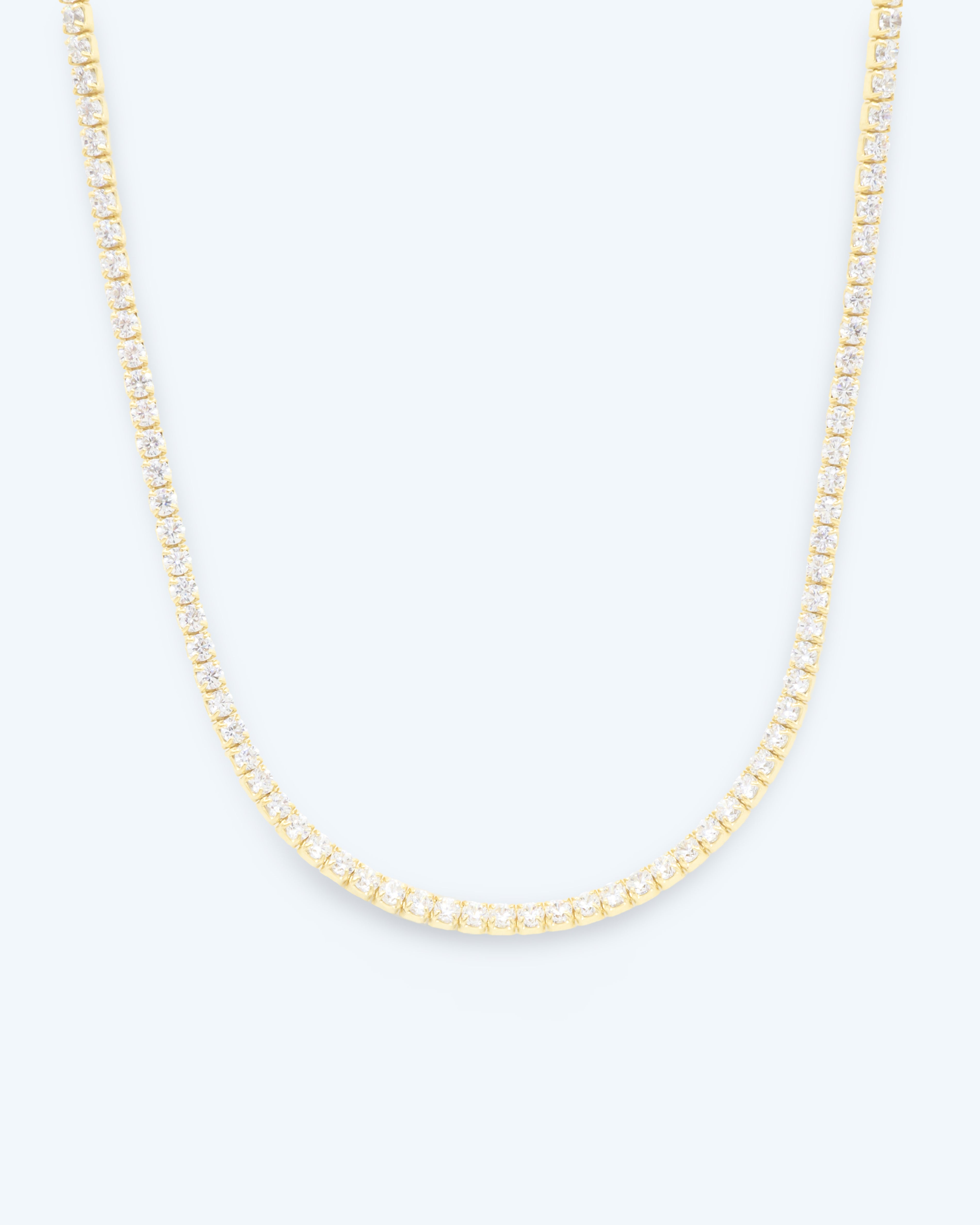 Tennis Ogrlica 14k Gold Plated