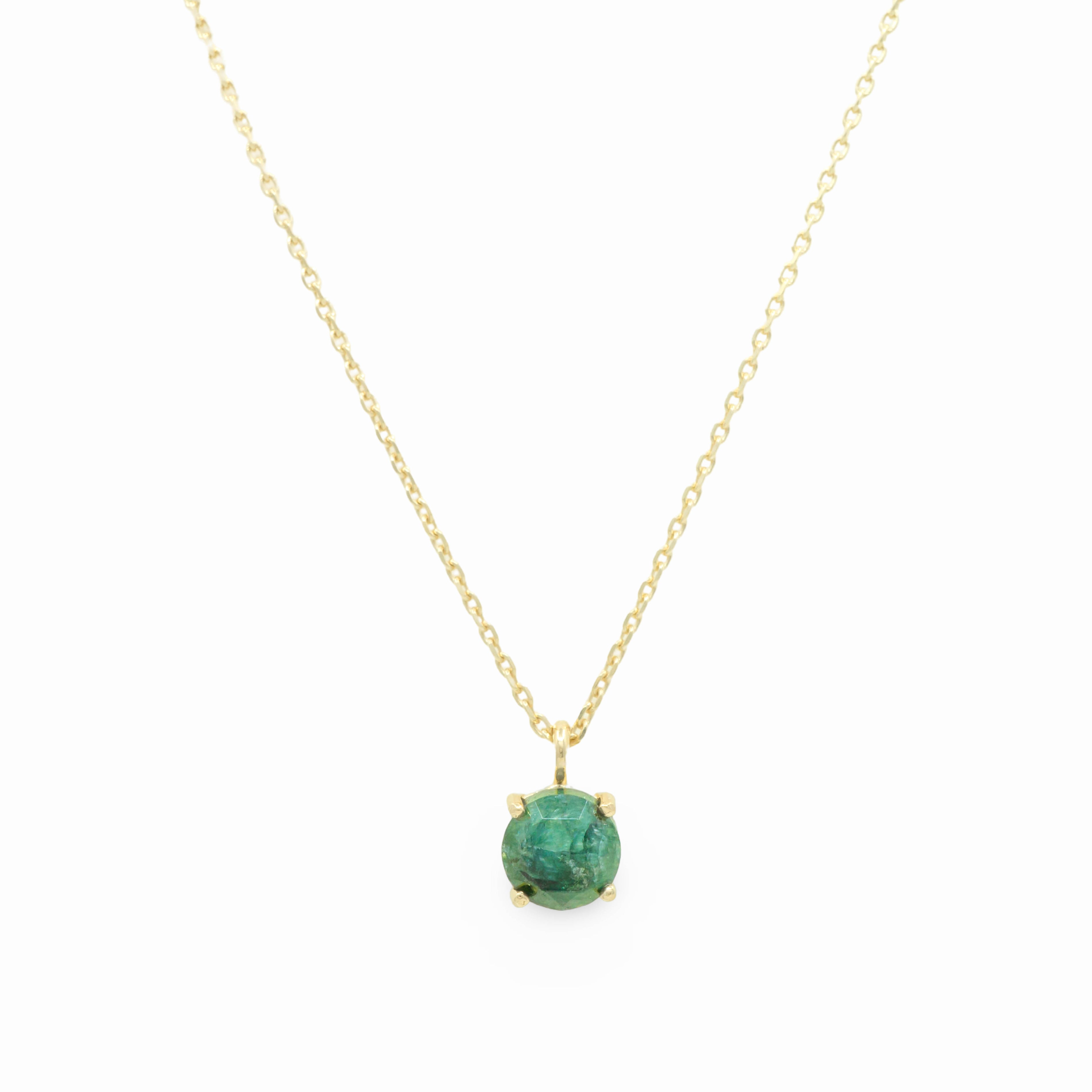 Irish Emerald Srebrni Lančić