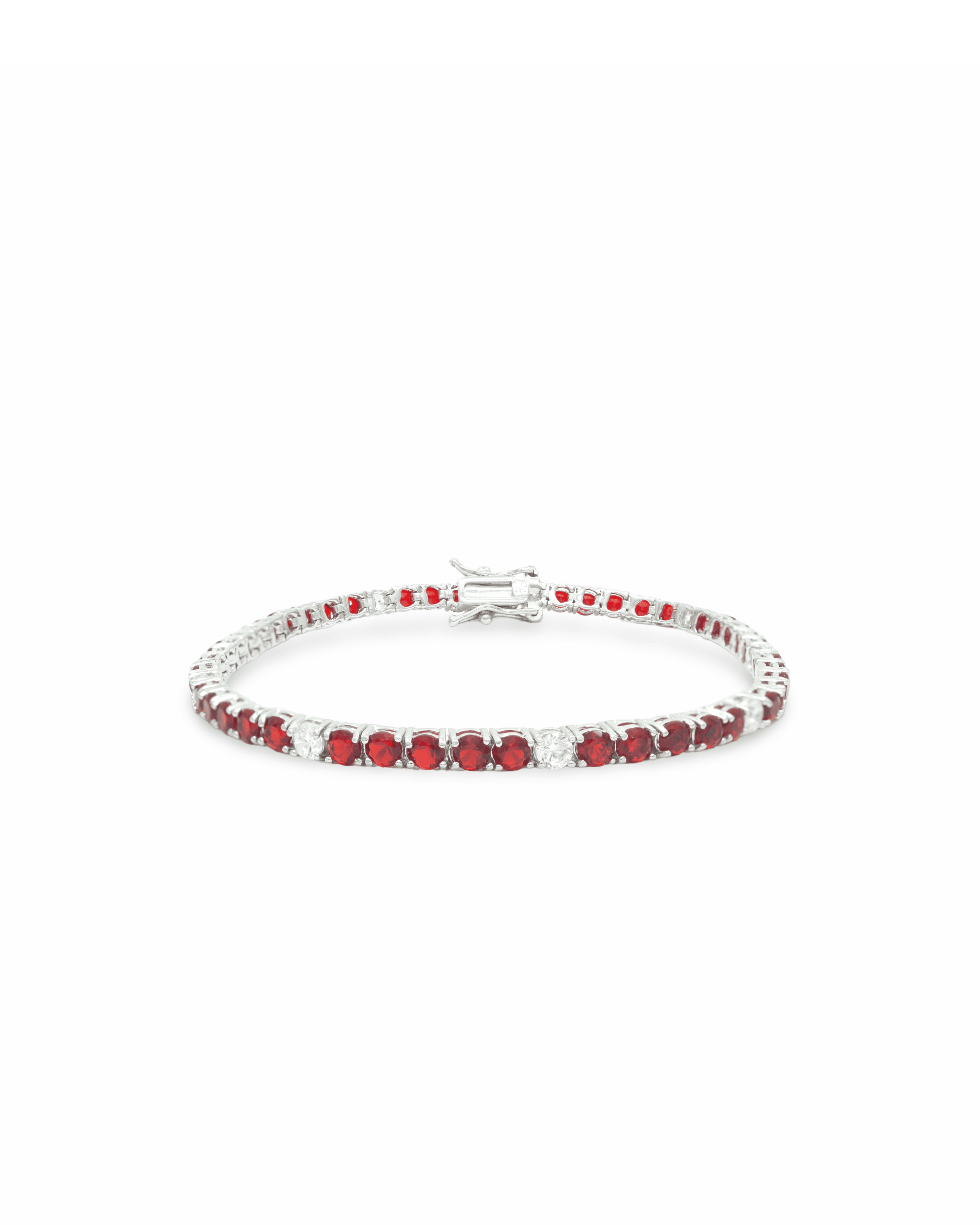 Ruby Riviera Srebrna Narukvica L