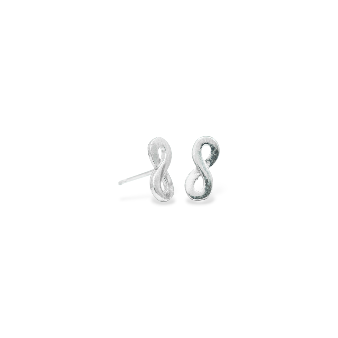 Srebrne naušnice Infinity E1-017