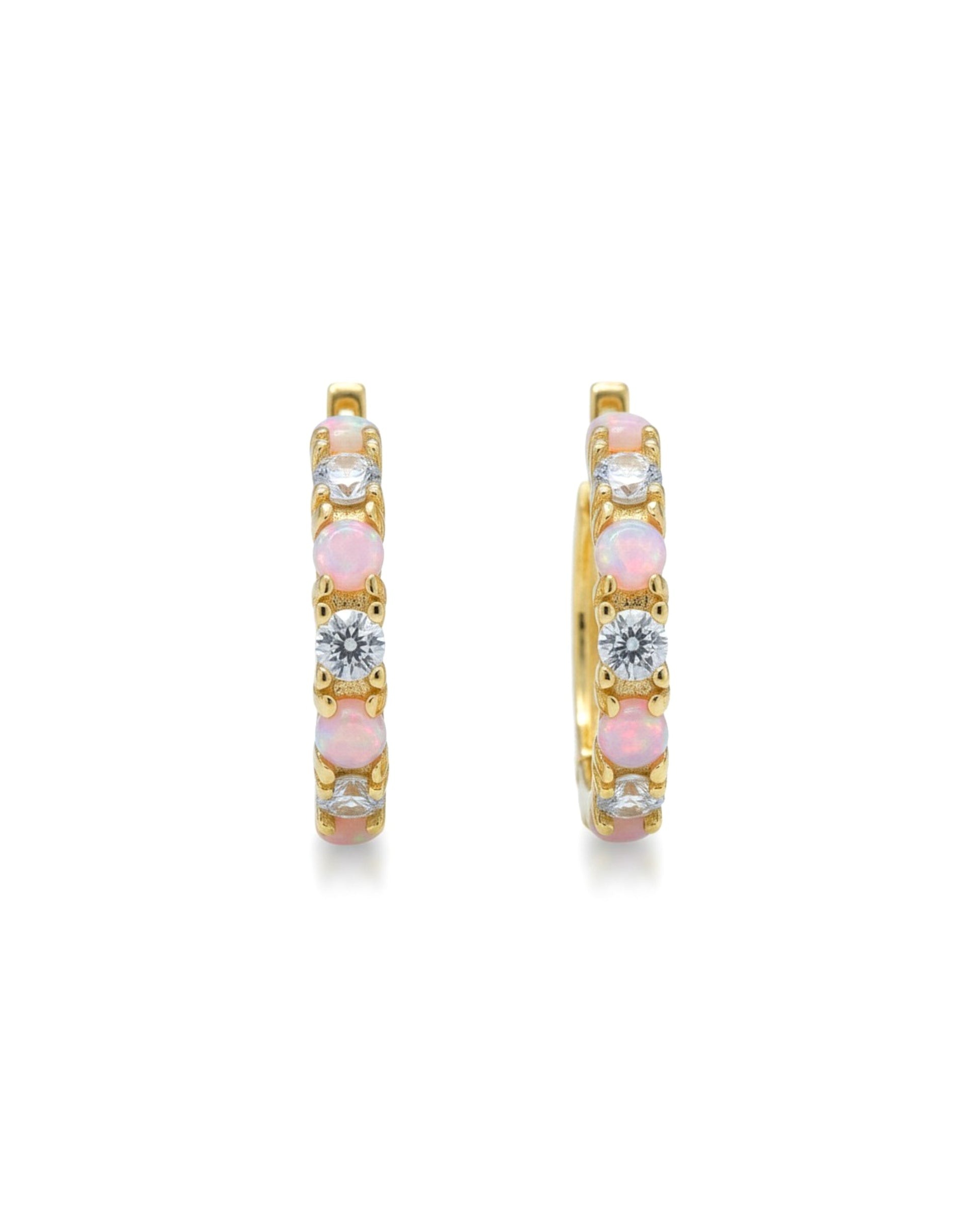 Srebrne naušnice Opal Dream E9-029