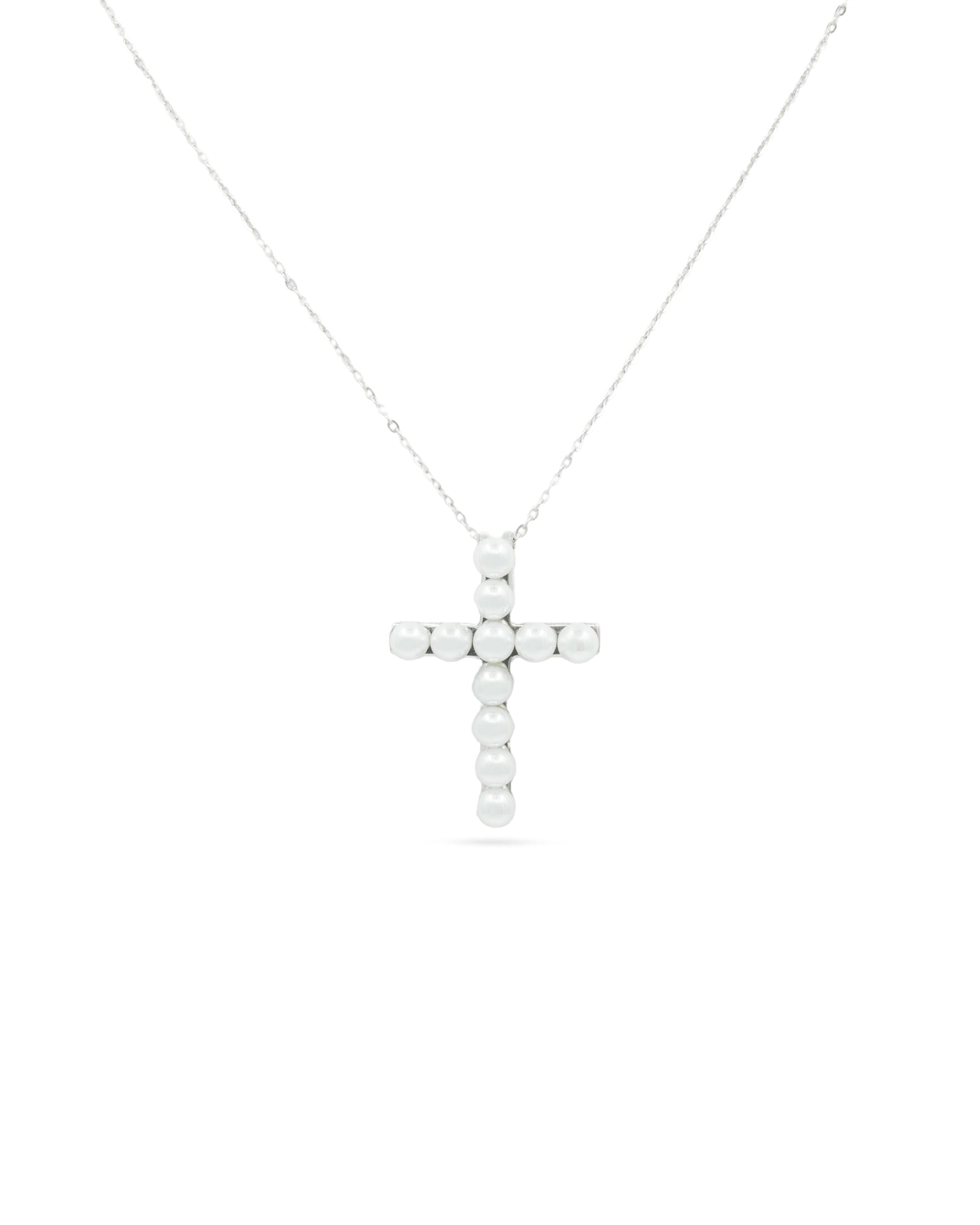 Lančić s privjeskom PEARL CROSS Majorica