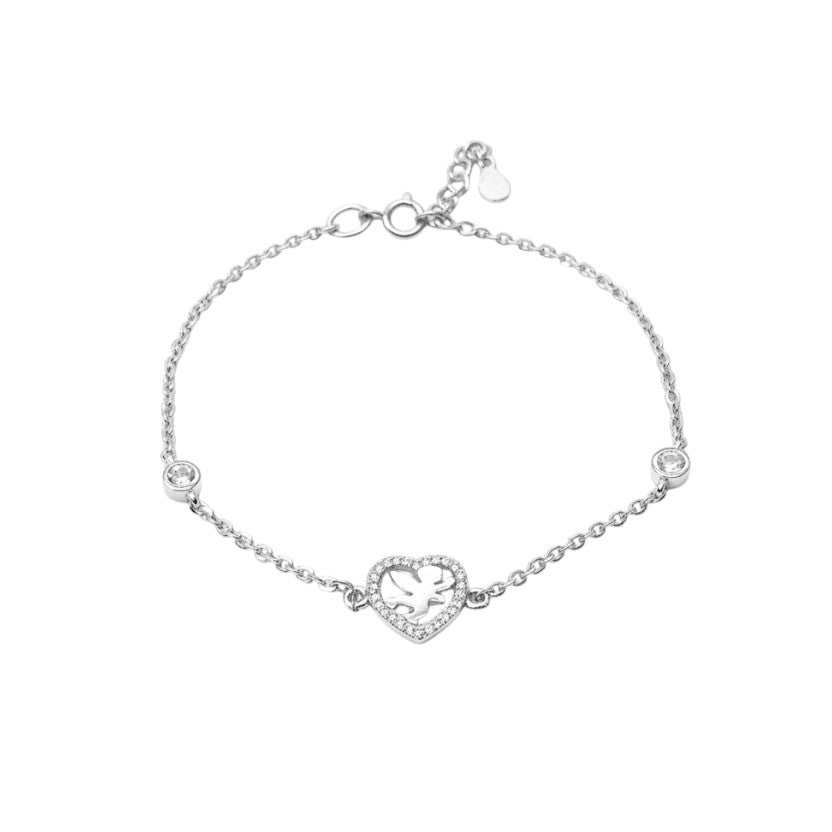 Angel Love Srebrna Narukvica F5P-011