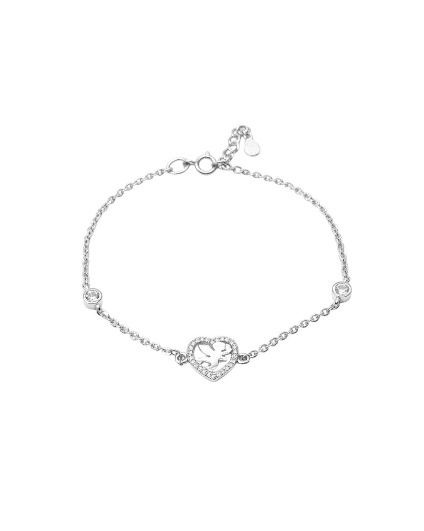 Angel Love Srebrna Narukvica F5P-011