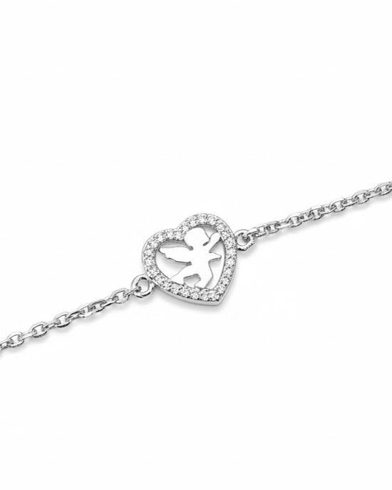 Angel Love Srebrna Narukvica F5P-011