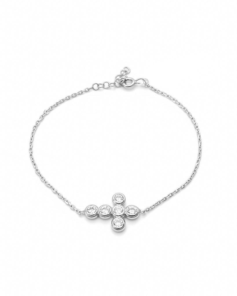 Faith Sparkle Srebrna Narukvica F5P-025