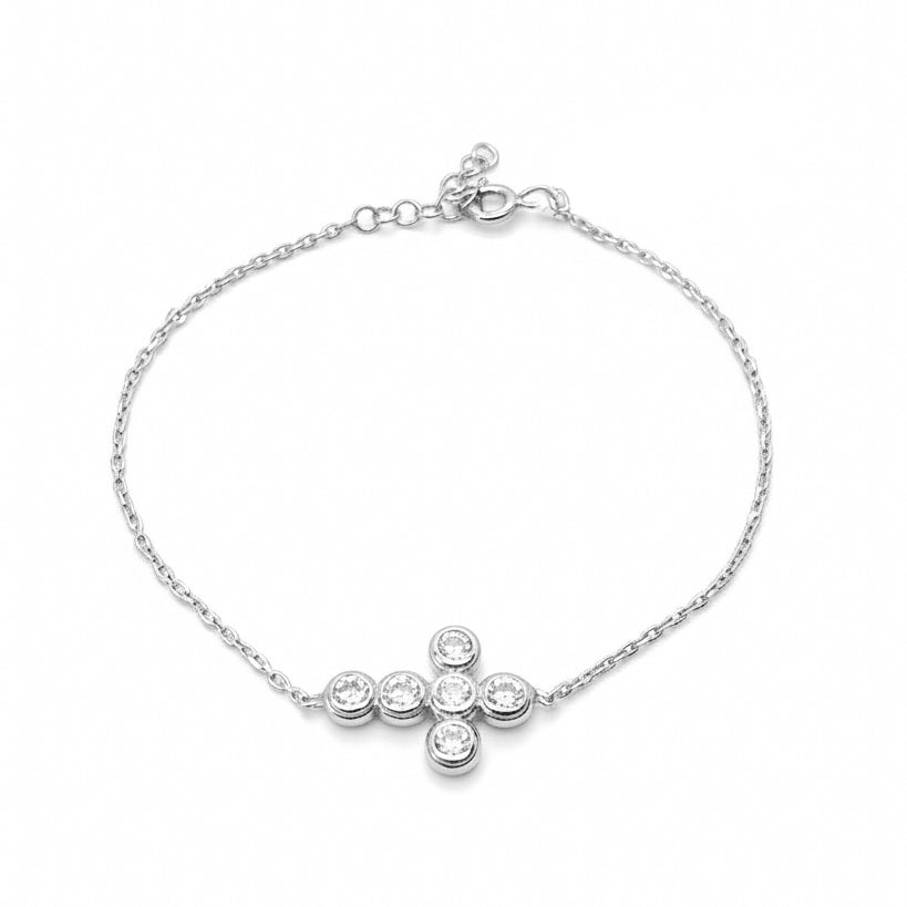 Faith Sparkle Srebrna Narukvica F5P-025