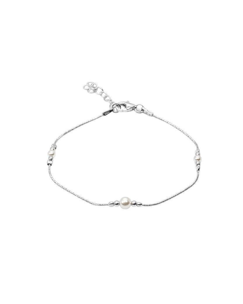 Pearl Strand Srebrna Narukvica F5P-026