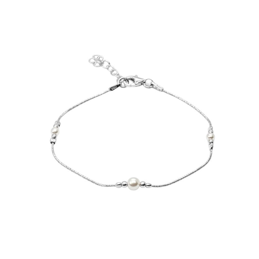 Pearl Strand Srebrna Narukvica F5P-026