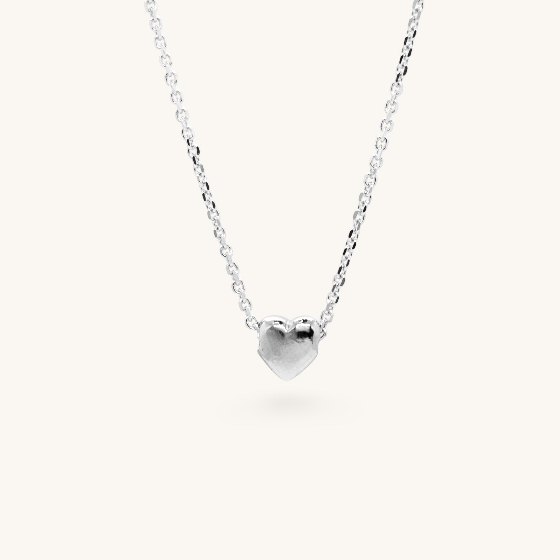 Mini Silver Heart lančić s privjeskom L4-005