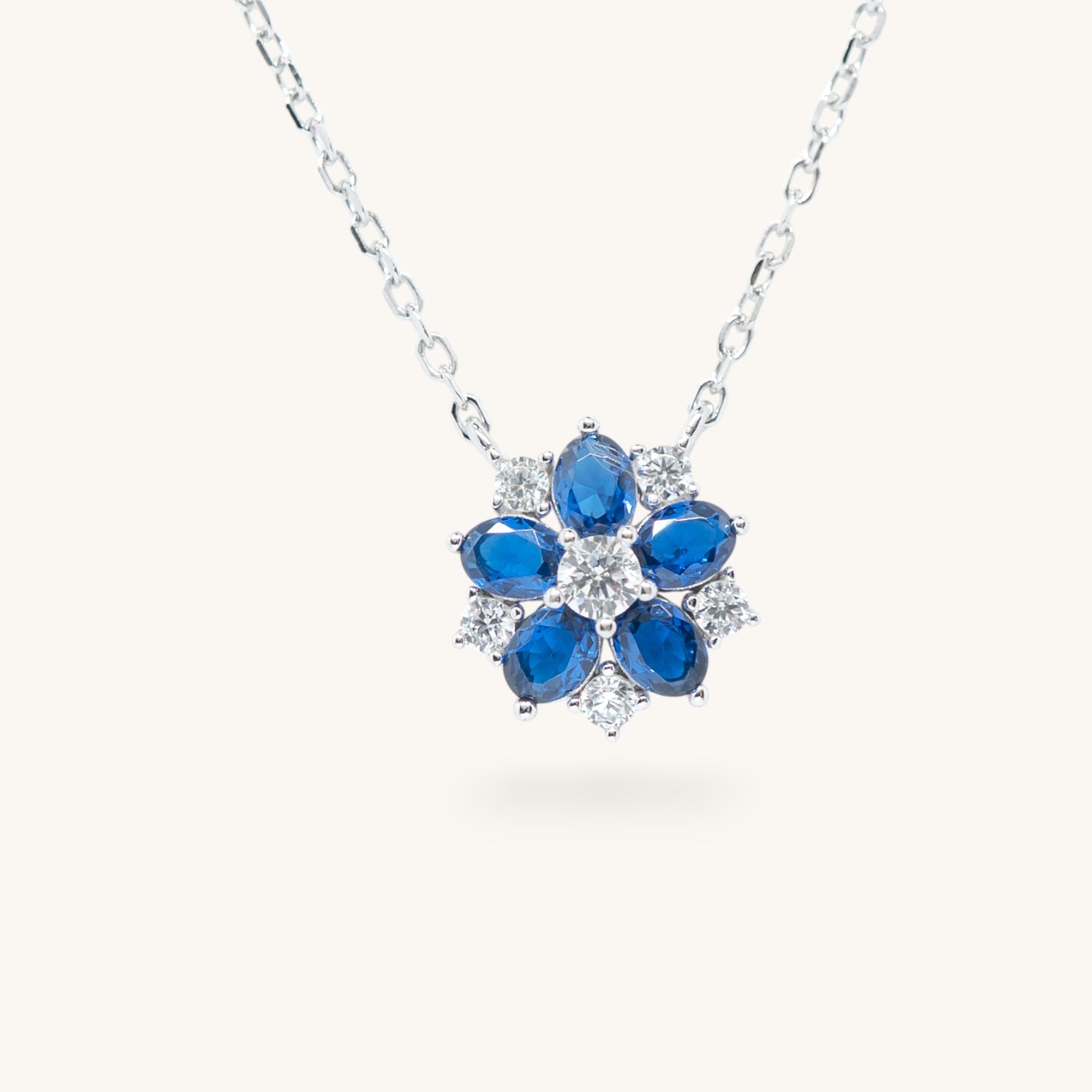 Blue Flower lančić s privjeskom L4-010