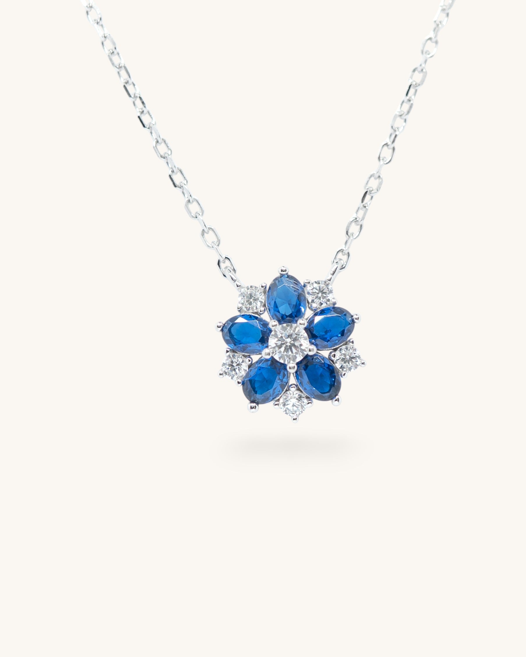 Blue Flower lančić s privjeskom L4-010